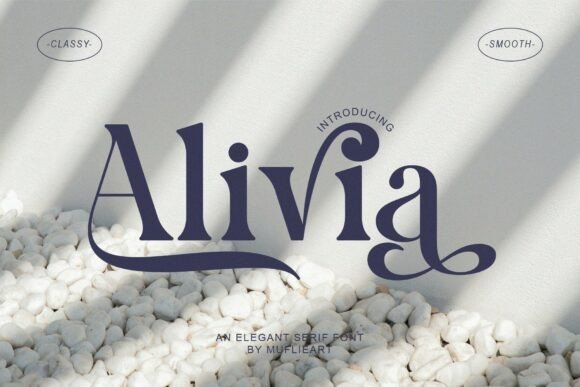 Alivia: A Modern Serif for Elegant Branding