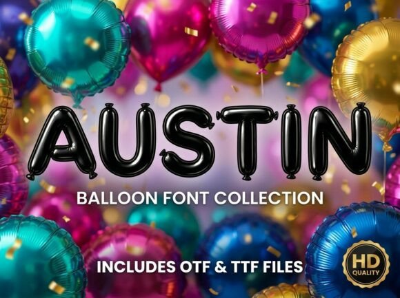 Austin: A Display Font for Bold, Artistic Statements