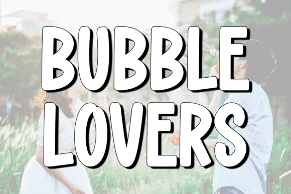 Bubble Lovers: The Elegant Script Font for Modern Designers