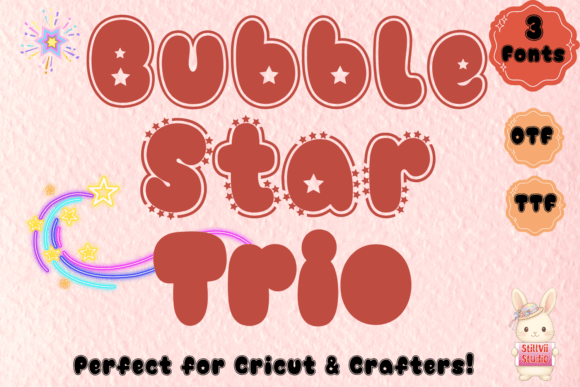 Bubble Star Trio: Your Guide to Playful Layered Typography