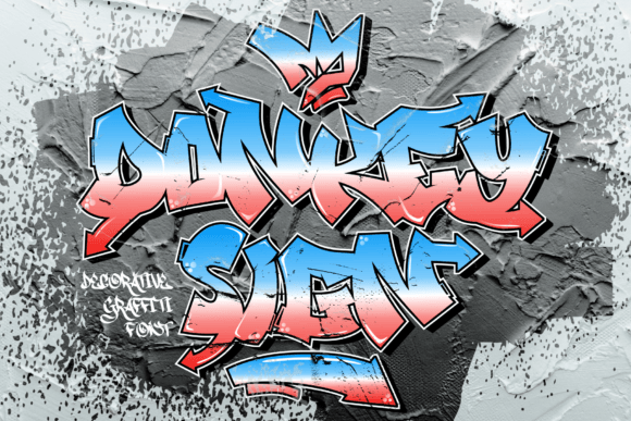 Donkey Sign: A Display Font with Street Art Energy