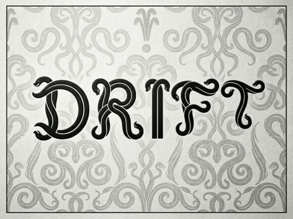 Drift: Where Typography Meets Mythological Art