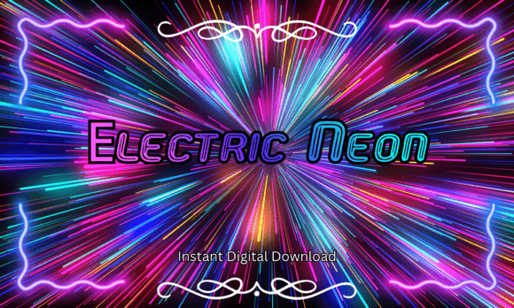 Electric Neon: Amplify Your Visuals with Vibrant Glow