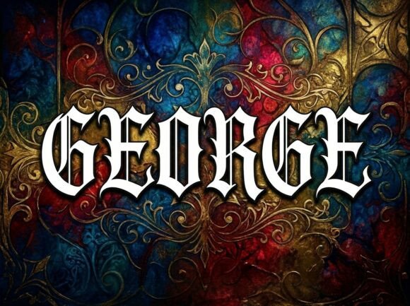 George: The Power and Presence of a True Blackletter Typeface