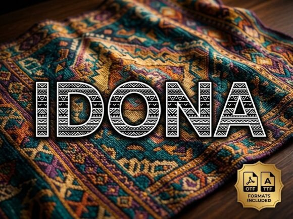 Idona: The Display Font That Commands Attention